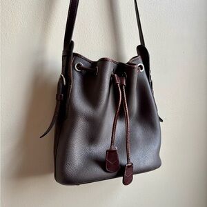 Dooney & Bourke leather bucket bag